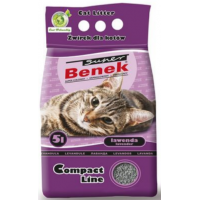 Super Benek Compact Line ЛАВАНДА (бентонитовый комкующийся наполнитель с ароматом Лаванды) Super Benek Compact Line ЛАВАНДА (бентонитовый комкующийся наполнитель с ароматом Лаванды)