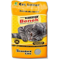 Super Benek Standard Line НАТУРАЛЬНЫЙ (бентонитовый комкующийся наполнитель без аромата) Super Benek Standard Line НАТУРАЛЬНЫЙ (бентонитовый комкующийся наполнитель без аромата)