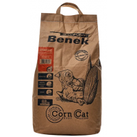 Super Benek Corn Cat Classik (кукурузный комкующийся наполнитель без аромата) Super Benek Corn Cat Classik (кукурузный комкующийся наполнитель без аромата)