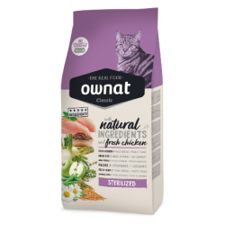 Быстрый заказ — Ownat Classic Sterilized (сухой корм для стерилизованных кошек с курицей)