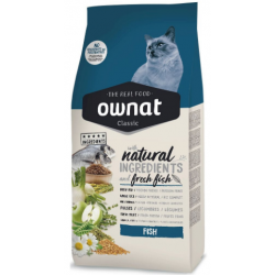 Быстрый заказ — Ownat Classic Cat (сухой корм для кошек с рыбой)