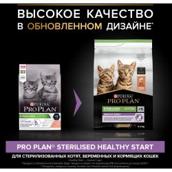 Pro Plan Sterilised Kitten (сухой корм для стерилизованных котят с лососем) Pro Plan Sterilised Kitten (сухой корм для стерилизованных котят с лососем)