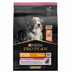 Pro Plan Adult 7+ Medium & Large Opti Derma (сухой корм для собак средних и крупных пород с чувствительной кожей с лососем) Pro Plan Adult 7+ Medium & Large Opti Derma (сухой корм для собак средних и крупных пород с чувствительной кожей с лососем)