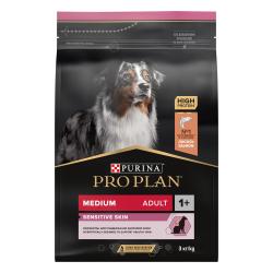 Pro Plan Medium Adult Sensitive Skin (сухой корм для взрослых собак средних пород с чувствительной кожей с лососем) Pro Plan Medium Adult Sensitive Skin (сухой корм для взрослых собак средних пород с чувствительной кожей с лососем)