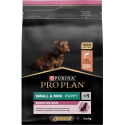 Pro Plan Puppy Small & Mini Sensitive Skin (сухой корм для щенков мелких и карликовых пород с чувствительной кожей с лососем и рисом) Pro Plan Puppy Small & Mini Sensitive Skin (сухой корм для щенков мелких и карликовых пород с чувствительной кожей с лососем и рисом)