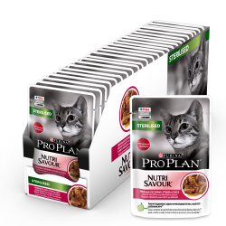 Pro Plan NutriSavour ADULT (влажный корм для кошек утка в соусе) 85г х 26шт Pro Plan NutriSavour ADULT (влажный корм для кошек утка в соусе) 85г х 26шт