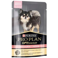 Pro Plan OptiSavour (влажный корм для собак с лососем в соусе) 85г х 26шт