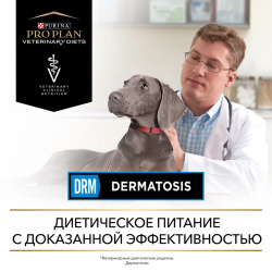 Pro Plan Veterinary Diets DRM Dermatosis (сухой корм для собак при при дерматозах и выпадении шерсти) Pro Plan Veterinary Diets DRM Dermatosis (сухой корм для собак при при дерматозах и выпадении шерсти)