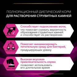 Pro Plan Veterinary Diets UR Urinary ( сухой корм для собак при образовании мочевых камней) Pro Plan Veterinary Diets UR Urinary ( сухой корм для собак при образовании мочевых камней)