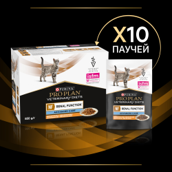 Pro Plan Veterinary Diets NF ST/OX Renal Function (при поздней стадии заболевания у кошек с курицей) Pro Plan Veterinary Diets NF ST/OX Renal Function (при поздней стадии заболевания у кошек с курицей)