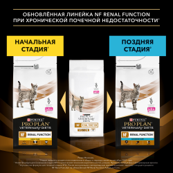 Pro Plan Veterinary Diets NF ST/OX Renal Function при поздней стадии (сухой корм для кошек при патологии почек)