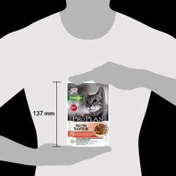 Pro Plan NutriSavour STERILISED (влажный корм для стерилизованных кошек с говядиной в соусе) 85г х 26шт Pro Plan NutriSavour STERILISED (влажный корм для стерилизованных кошек с говядиной в соусе) 85г х 26шт