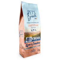Pet's Brunch Adult Sterilised Cats (для стерилизованных кошек и котов с 6 месяцев, с печенью) Pet's Brunch Adult Sterilised Cats (для стерилизованных кошек и котов с 6 месяцев, с печенью)