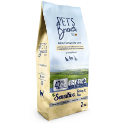 Pet's Brunch Adult Sensitive Cats (для взрослых кошек c чувствительным пищеварением, с индейкой) Pet's Brunch Adult Sensitive Cats (для взрослых кошек c чувствительным пищеварением, с индейкой)