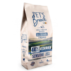 Быстрый заказ — Pet's Brunch Adult Medium Breeds Sensitive (для взрослых собак средних пород с чувствиельным пищеарением, с индейкой )