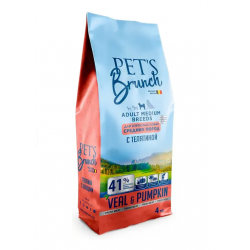 Pet's Brunch Adult Medium Breeds (для взрослых собак средних пород, с телятиной) Pet's Brunch Adult Medium Breeds (для взрослых собак средних пород, с телятиной)