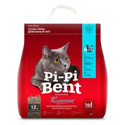 Быстрый заказ — Pi-Pi Bent Классик (комкующийся бентонитовый наполнитель для кошачьего туалета)
