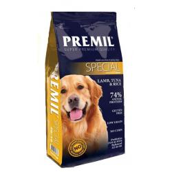 Premil Special (сухой корм для взрослых собак с ягненком, тунцом и рисом) Premil Special (сухой корм для взрослых собак с ягненком, тунцом и рисом)