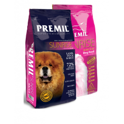 Premil Sunrise SuperPremium (сухой корм для чувствительных собак с тунцом, ягненком и рисом)