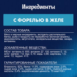 Purina Felix (аппетитные кусочки для кошек с форелью в желе) 85г х 26шт Purina Felix (аппетитные кусочки для кошек с форелью в желе) 85г х 26шт