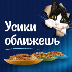 Purina Felix Аппетитные кусочки Двойная вкуснятина (лосось с форелью в желе) 85г х 26шт 