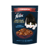 Purina Felix (Мясные ломтики для взрослых кошек с уткой) 85г х 26шт