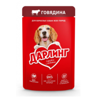 Purina Дарлинг (влажный корм для собак с говядиной в подливе) 85г х 26 шт Purina Дарлинг (влажный корм для собак с говядиной в подливе) 85г х 26 шт