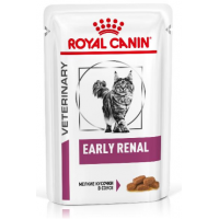 Royal Canin Early Renal 85г х 12шт (диета для кошек при ранней стадии почечной недостаточности, кусочки в соусе)  Royal Canin Early Renal 85г х 12шт (диета для кошек при ранней стадии почечной недостаточности, кусочки в соусе)