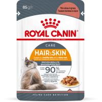 Royal Canin Hair & Skin Care 85г х 28шт (для красоты шерсти, в соусе) Royal Canin Hair & Skin Care 85г х 28шт (для красоты шерсти, в соусе)