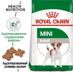 Royal Canin Mini Adult (для собак мелких пород от 10 месяцев до 8 лет) Royal Canin Mini Adult (для собак мелких пород от 10 месяцев до 8 лет)