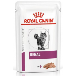 Royal Canin Renal 85г х 12шт (диета для кошек с хронической болезнью почек, паштет)  Royal Canin Renal 85г х 12шт (диета для кошек с хронической болезнью почек, паштет)