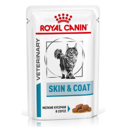 Быстрый заказ — Royal Canin Skin & Coat Feline 85г х 12шт (для стерилизованных кошек с чувствительной кожей) 