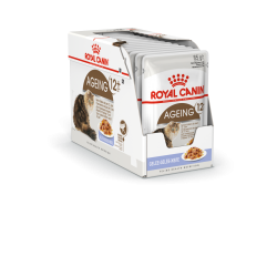 Royal Canin Ageing 12+ 85гр x 12шт   (желе для кошек старше 12 лет)