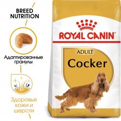 Royal Canin Cocker Adult (для кокер-спаниеля от 12 месяцев)