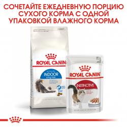 Royal Canin Indoor Long Hair (для длинношерстных кошек от 1 до 7 лет, живущих в помещении)