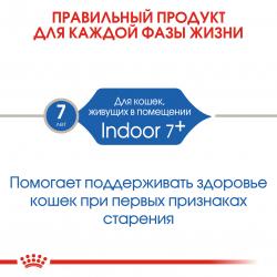 Royal Canin Indoor 7+  (для пожилых кошек от 7 лет, живущих в помещении)