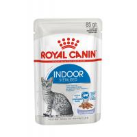 Royal Canin Indoor Sterilized 85г х 24шт (кусочки в желе для кошек от 1 года до 7 лет, постоянно живущих в помещении) Royal Canin Indoor Sterilized 85г х 24шт (кусочки в желе для кошек от 1 года до 7 лет, постоянно живущих в помещении)