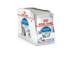 Royal Canin Indoor Sterilized 85г х 24шт (кусочки в желе для кошек от 1 года до 7 лет, постоянно живущих в помещении) Royal Canin Indoor Sterilized 85г х 24шт (кусочки в желе для кошек от 1 года до 7 лет, постоянно живущих в помещении)