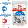 Royal Canin Indoor Sterilized 85г х 24шт (кусочки в соусе для кошек от 1 года до 7 лет, постоянно живущих в помещении) Royal Canin Indoor Sterilized 85г х 24шт (кусочки в соусе для кошек от 1 года до 7 лет, постоянно живущих в помещении)