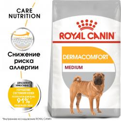 Royal Canin Medium Dermacomfort (для собак средних пород с раздраженной и зудящей кожей) Royal Canin Medium Dermacomfort (для собак средних пород с раздраженной и зудящей кожей)