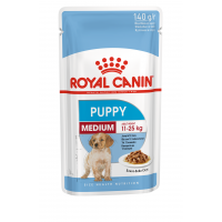 Royal Canin Medium Puppy  140г (для щенков до 12 месяцев) Royal Canin Medium Puppy  140г (для щенков до 12 месяцев)