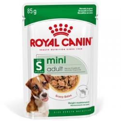 Royal Canin Mini Adult  85г х 12шт  (для мелких собак c 10 месяцев до 12 лет) Royal Canin Mini Adult  85г х 12шт  (для мелких собак c 10 месяцев до 12 лет)