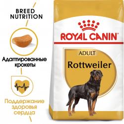 Royal Canin Rottweiler (для взрослых собак породы ротвейлер в возрасте от 18 месяцев) Royal Canin Rottweiler (для взрослых собак породы ротвейлер в возрасте от 18 месяцев)