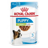 Royal Canin X-Small Puppy 85г х 12шт (в соусе, для щенков миниатюрных пород до 10 месяцев) Royal Canin X-Small Puppy 85г х 12шт (в соусе, для щенков миниатюрных пород до 10 месяцев)