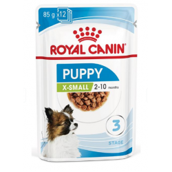 Royal Canin X-Small Puppy 85г х 12шт (в соусе, для щенков миниатюрных пород до 10 месяцев) Royal Canin X-Small Puppy 85г х 12шт (в соусе, для щенков миниатюрных пород до 10 месяцев)
