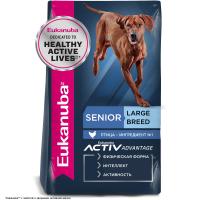 Eukanuba Senior 7+ Large Breed (для пожилых собак крупных и очень крупных пород старше 7 лет, с птицей) Eukanuba Senior 7+ Large Breed (для пожилых собак крупных и очень крупных пород старше 7 лет, с птицей)
