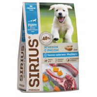 Sirius Puppy (сухой корм для щенков всех пород, Ягненок с рисом) Sirius Puppy (сухой корм для щенков всех пород, Ягненок с рисом)