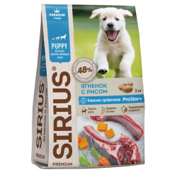 Sirius Puppy (сухой корм для щенков всех пород, Ягненок с рисом) Sirius Puppy (сухой корм для щенков всех пород, Ягненок с рисом)
