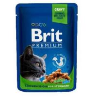 Brit Premium Cat Pouches Chicken Slices for Sterilised (Курица для стерилизованных кошек) Brit Premium Cat Pouches Chicken Slices for Sterilised (Курица для стерилизованных кошек)