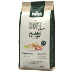 Bosch Soft+ Mini (для взрослых собак мелких пород, Перепелка с картофелем) Bosch Soft+ Mini (для взрослых собак мелких пород, Перепелка с картофелем)